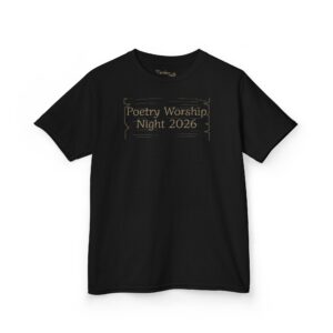 Poetry Worship Night 2026 Youth- 1 John 1:4 "And we are writing these things so that our joy may be complete." Short Sleeve Tee